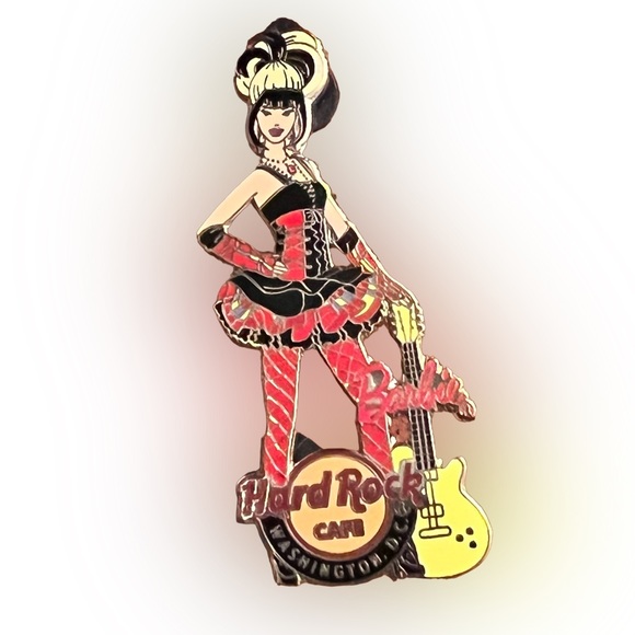 NWT 2009 Barbie Convention Hard Rock Cafe Washington DC pin set - Picture 4 of 5